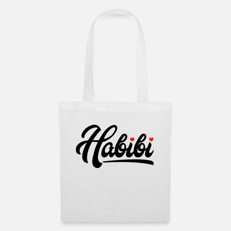 Habibi forever - Stoffbeutel - Weiß