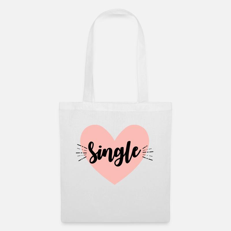Single - Stoffbeutel - Weiß