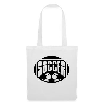 Design Soccer Hobby Sport - Tote Bag - white - Front