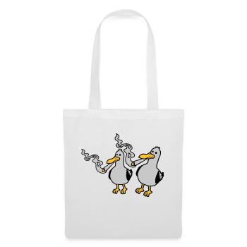 2 Amis Stoner Seagull - Sac en tissu - blanc - Devant