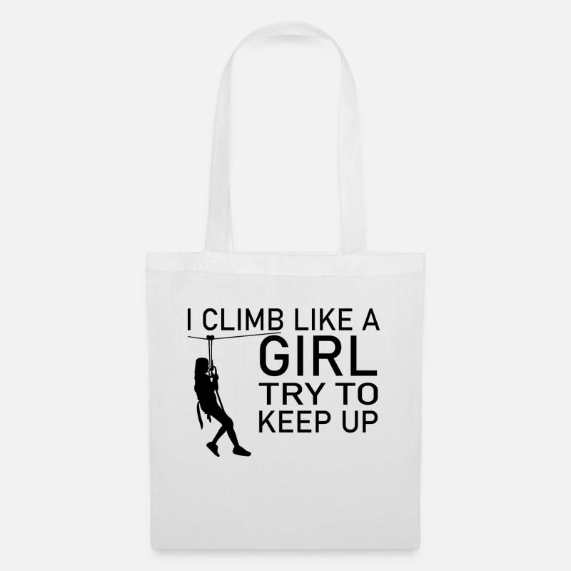climbing - Stoffbeutel - Weiß