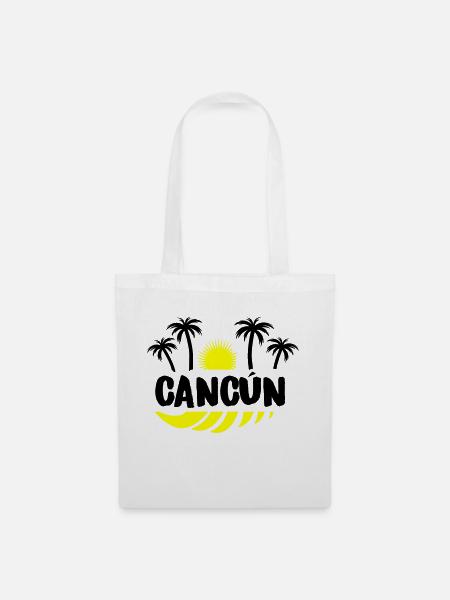 Cancun - Stoffbeutel - Weiß