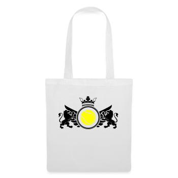 Emblème de tennis - Sac en tissu - blanc - Devant