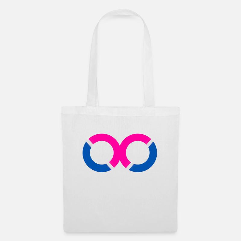 Eight Infinity 2 - Tote Bag - white
