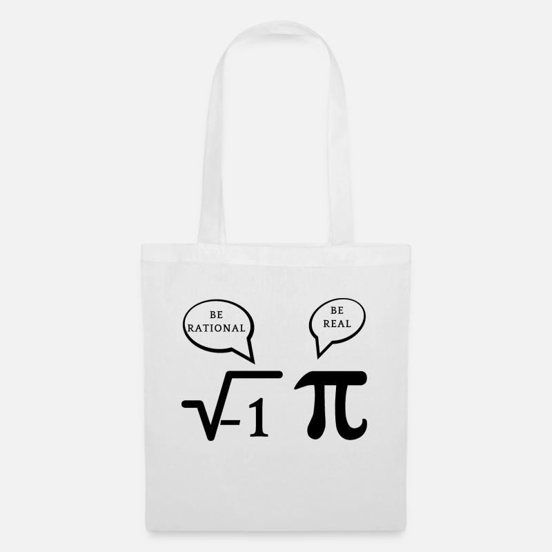 Be rational - Tote Bag - white