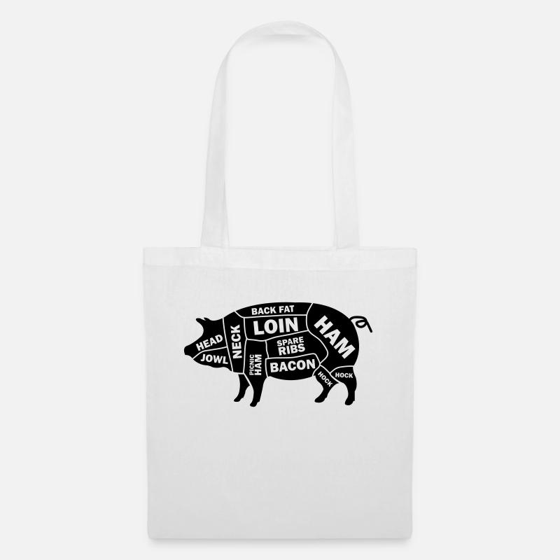 pig - Stoffbeutel - Weiß