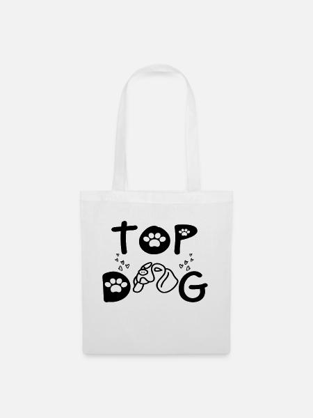 Top Dog - Stoffbeutel - Weiß