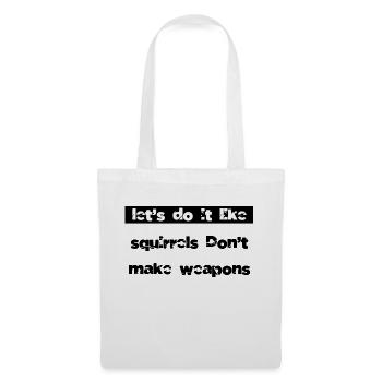bday hippie cool anniversaire cadeau idée cadeau famille - Sac en tissu - blanc - Devant