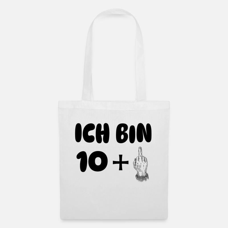 ICH BIN 11 - Stoffbeutel - Weiß