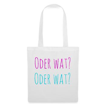 oder was - Stoffbeutel - Weiß - Vorne
