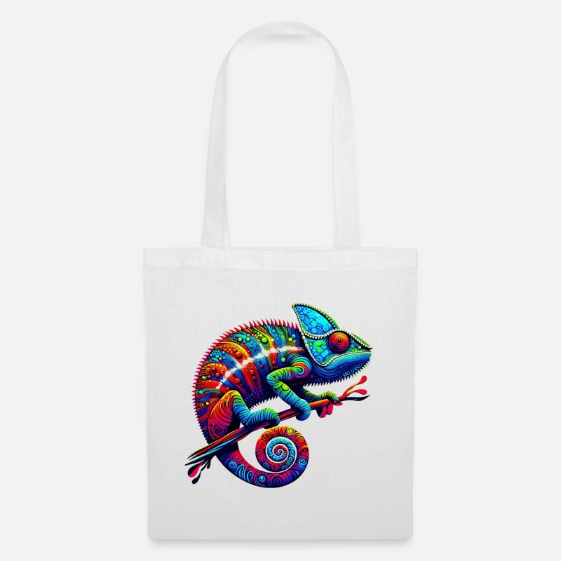Chameleon - Tote Bag - white