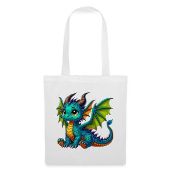 Dragon - Tote Bag - white - Front
