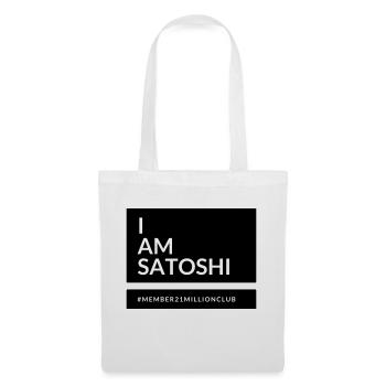 Je suis Satoshi - Sac en tissu - blanc - Devant