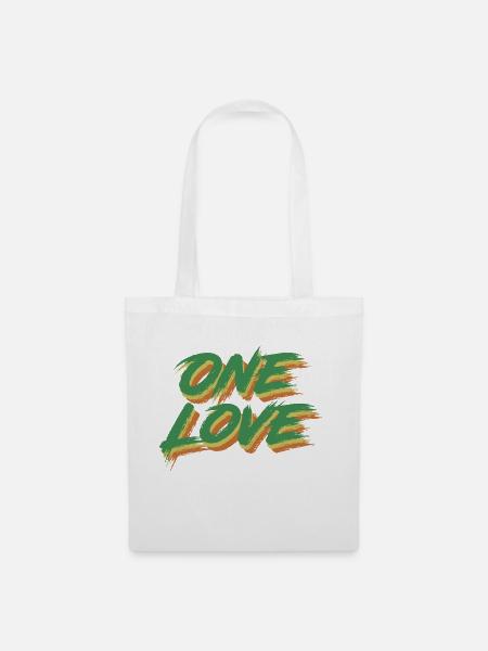 One love - Stoffbeutel - Weiß