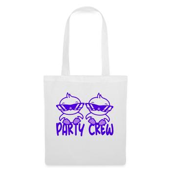 Two Chicks Party Crew Chicks Birds 2 Friends Team - Tote Bag - white - Front