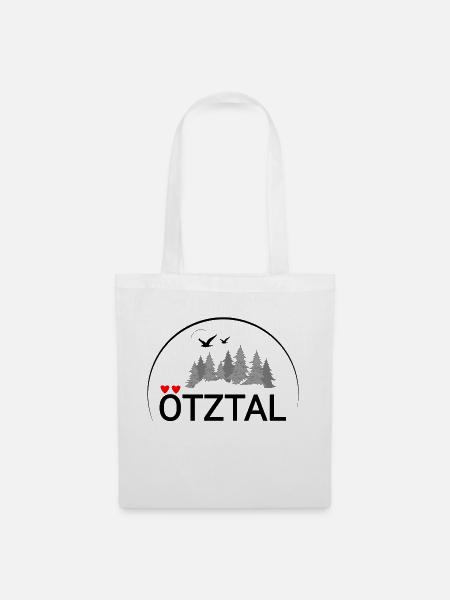Ötztal Liebe - Stoffbeutel - Weiß