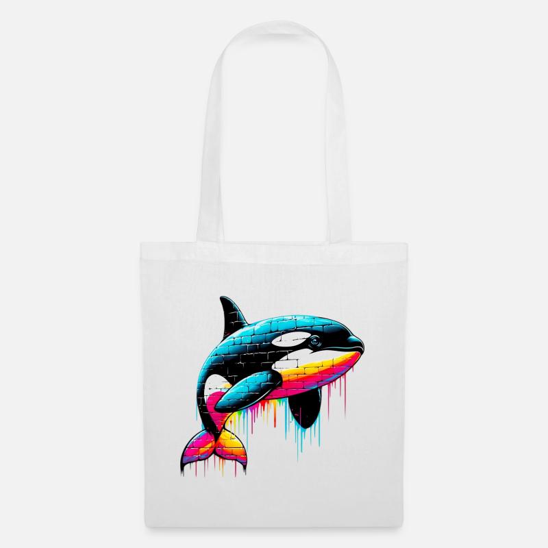 Killer whale - Tote Bag - white