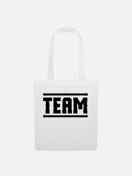 team - Stoffbeutel - Weiß