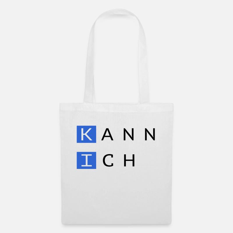 KI = Kann Ich - Stoffbeutel - Weiß