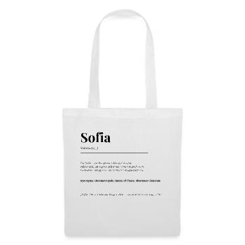 Sofia - Stoffbeutel - Weiß - Vorne