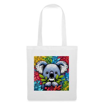 Koala - Stoffbeutel - Weiß - Vorne