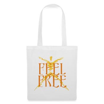 feel_free - Sac en tissu - blanc - Devant