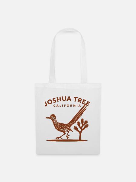Joshua Tree California - Stoffbeutel - Weiß