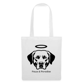 Labrador Angel Portrait – Paws & Paradise - Tote Bag - white - Front