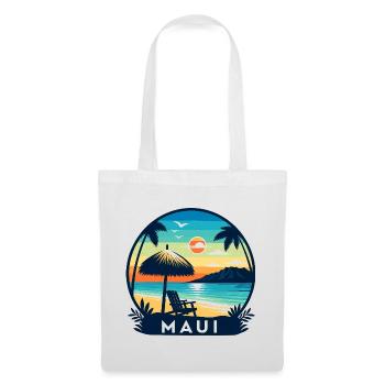 Maui Island Hawaii Vacation Haleakala Beach - Tote Bag - white - Front