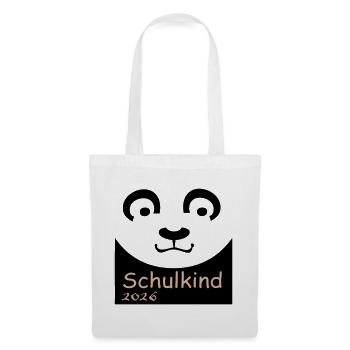 Schulkind 2026 - Stoffbeutel - Weiß - Vorne