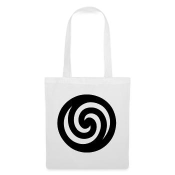 japonaise spirale - Sac en tissu - blanc - Devant
