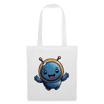Kosmischer Astronaut Alien - Stoffbeutel - Weiß - Vorne