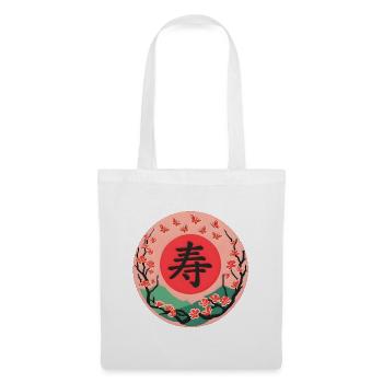 Cherry Blossom - Stoffbeutel - Weiß - Vorne