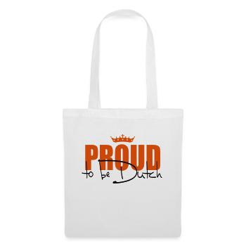proud to be dutch - Tote Bag - white - Front