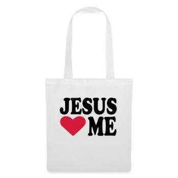 Jesus - Sac en tissu - blanc - Devant