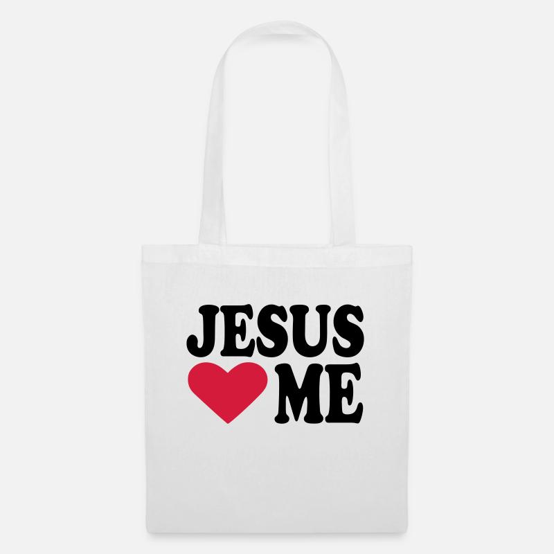 Jesus - Sac en tissu - blanc