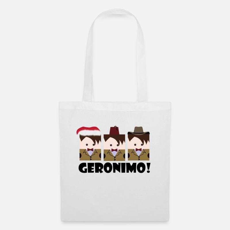 Doctor 11 geronimo - Tote Bag - white