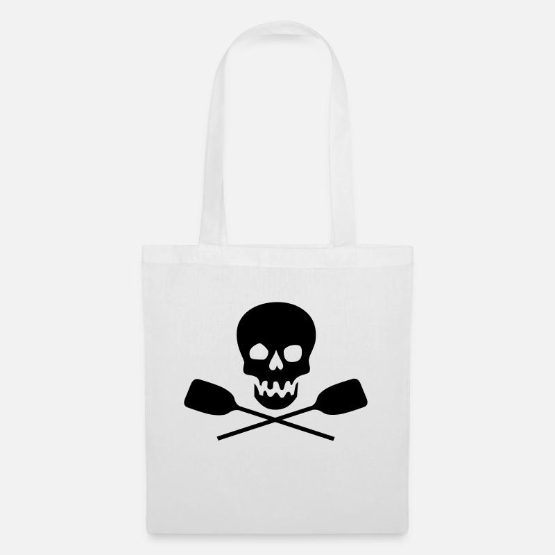 rangée - Sac en tissu - blanc