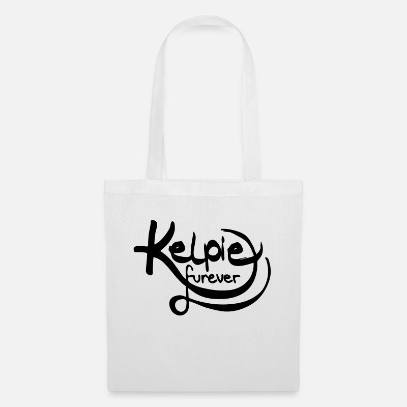 Kelpie furever - Stoffbeutel - Weiß