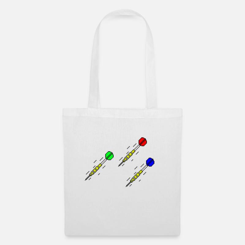 3 Darts - Stoffbeutel - Weiß