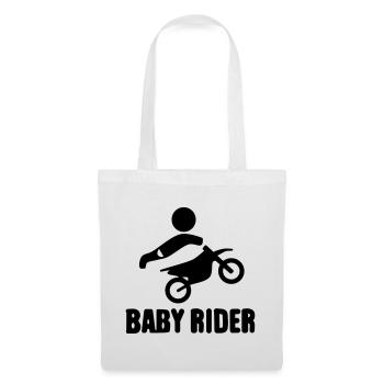 Baby Rider  - Stoffbeutel - Weiß - Vorne