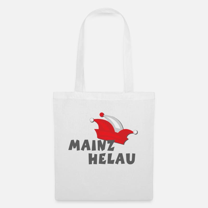 Helau Mainz Helau 01a - Stoffbeutel - Weiß