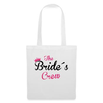 the bride´s crew - Stoffbeutel - Weiß - Vorne