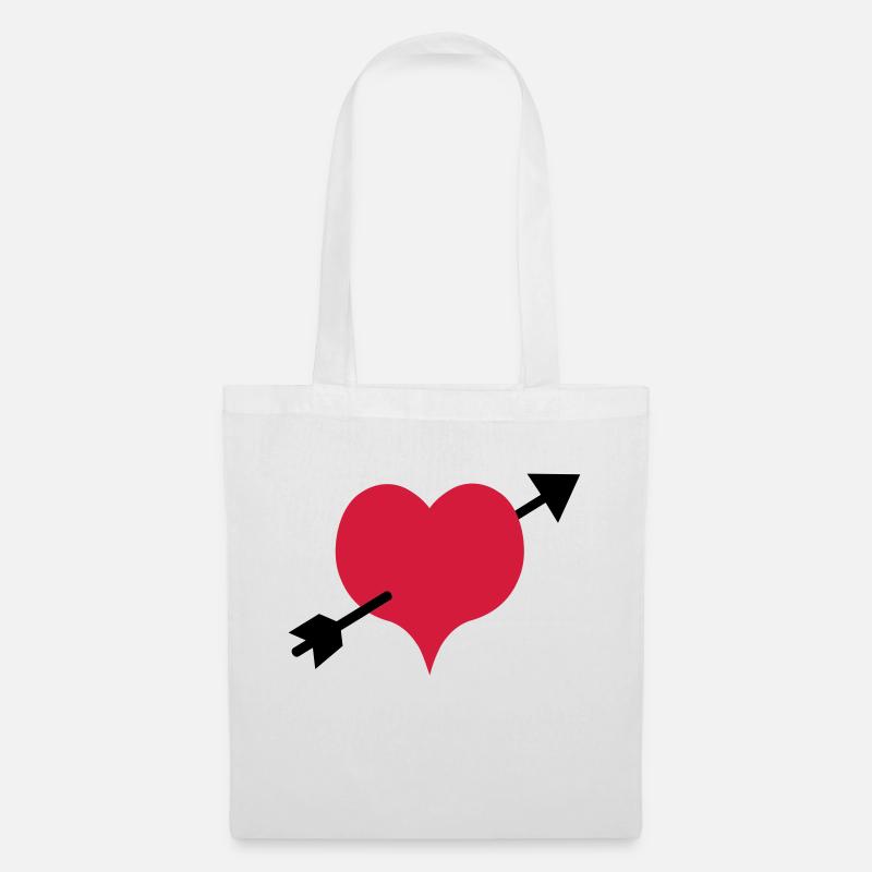 arrow - Tote Bag - white
