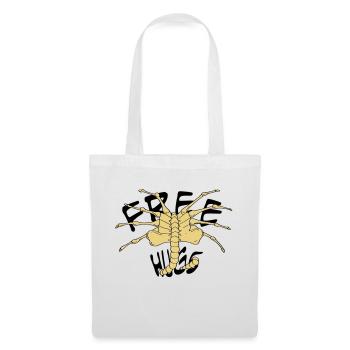 free_huggs - Stoffbeutel - Weiß - Vorne