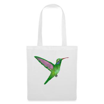colibri - Sac en tissu - blanc - Devant