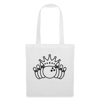 bowling_king - Tote Bag - white - Front