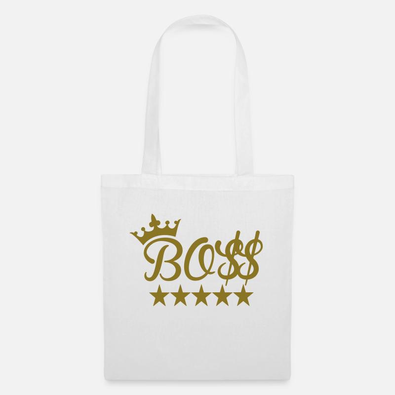 Boss - Stoffbeutel - Weiß