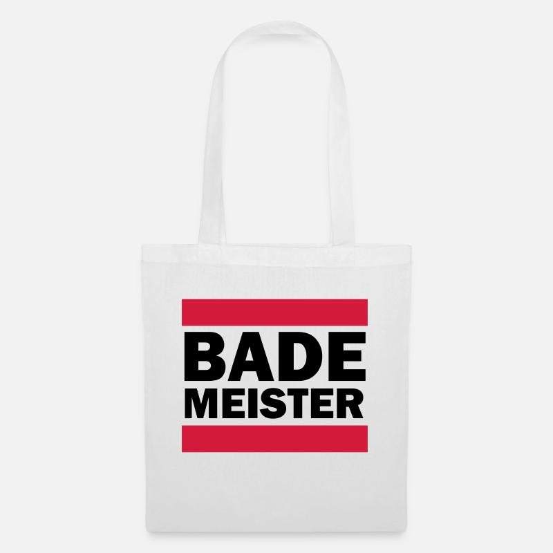 Bademeister - Stoffbeutel - Weiß