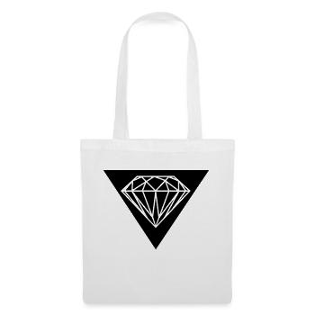 diamant - Stoffbeutel - Weiß - Vorne